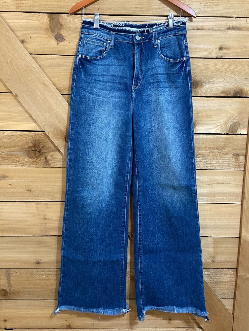 Risen Jeans High-Rise Wide Leg Jeans